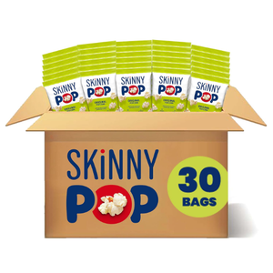 SkinnyPop Popcorn, Original, Whole Grain, Dairy-Free Snack, 0.65oz Bags (30ct)
BB 11/5 2026
