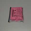 WDIRARA Women's Eyelet Halter Crop Top Lace Embroidery Slim Fitted Tops (Pink)