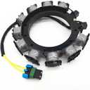 Stator For Mercury Outboard 16Amp 30 50 60HP 4Stroke 3/4Cylinder EFI 174-0001 398-878143A5,878143A05,878143T3,878143T5,878143T03,878143T05 R398-878143T3 R398-878143T5