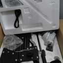 DZQ 7X-45X Jewelry Microscope with Spring Arm Stand, LED Ring Light, Long Working Distance, Stereo Microscope for Micro Inlay, Jewelers Bench Inspection Tool