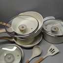 CAROTE 14 Pcs Pots and Pans Set Nonstick,Cookware Set Kitchen Cooking Set with Utensil and Pan Protectors Mothers Day
