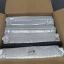 4-Tier Tall Narrow Storage Cabinet with Adjustable Shelves and Movable Wheels, Slim, Bathroom Storage and Organizers for Small Space, Bathroom, Kitchen, Laundry, Black