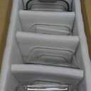 5 PACK 36 oz Glass Meal Prep Containers, Glass Food Containers with Snap-Lock Lids, Airtight Lunch Containers, Microwave, Oven, Refrigerator and Dishwasher SafeGray