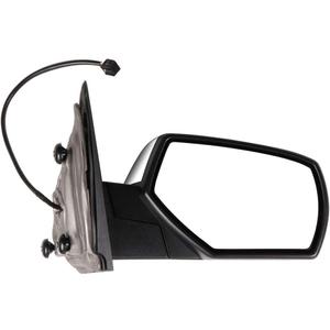 ECCPP Passenger Side Mirror Power Heated Right Rear View Mirror Chrome fit 2014 2015 2016 2017 For Chevy Silverado 1500 GMC Sierra 1500