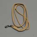 CollarDirect Rolled Leather Dog Leash 6ft, Soft Training Leather Dog Leash for Puppy and Grown Dog Small Medium Large Black Blue Red Orange Green Pink White (Beige, Size S 6ft)