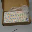 Pink American Mahjong Set 166 Mahjong Tiles 1.2-inch American Mahjong Game Set