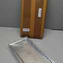 Monarch Abode Decorative Tray  16-Inch Hand Hammered Nickel Finish Metal Bathroom Tray Countertop, Vanity Trays Organizer, Perfume Plate for Dresser, Kitchen Countertop Large Fruit Platter (16" x 8" x 2")