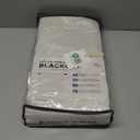 INOVADAY 100% Blackout Curtains for Bedroom, Black Out Curtains 96 Inch Long, Clip Rings Linen Blackout Drapes, Thermal Insulated Room Darkening for Living Room, 2 Panels - Beige,W50xL96