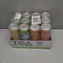 ZOA Zero Sugar Energy Drink, Tropical Variety Pack, 12 Pack, 12 Fl Oz | With Electrolytes, Vitamins B and C, supporting hydration with 160 mg plant based caffeine from green tea and green coffee (EXP 09/06/26)