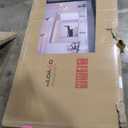 LOAAO 72X36 Gold Bathroom Mirror, Rounded Rectangle Gold Frame Mirror, Brushed Gold Bathroom Vanity Mirror Wall-Mounted, Anti-Rust, Tempered Glass, Hangs Horizontally or Vertically