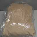 StangH Blush Beige Velvet Curtains for Living Room 96 inches Long Light Reducing Thermal Insulated Doorway Room Dividers for Nursery Girls Bedroom/Laundry, W42 x L96, 2 Panels