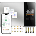 KUAIVO Smart Nutrition Food Scale with LED Display, Tracks Calories, Fat, Carbs & Protein via App, 1g Precision Digital Kitchen Scale for Healthy Eating & Meal Prep