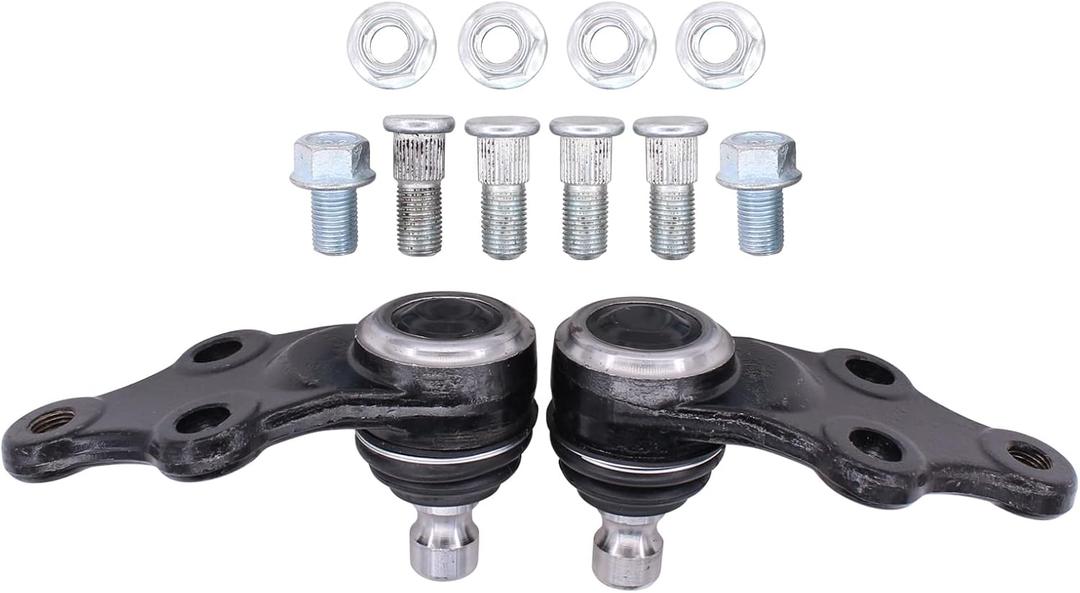 NewYall Front Lower Left and Right Suspension Ball Joint with Bolts for Hyundai Sonata GAS, L4 2.4L, without Sport Suspension 2011-2014, Tucson 2010-2017, Kia Sportage 2011-2013