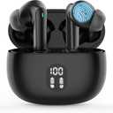 Language Translation Earbuds, 3-in-1 Translator Earbuds, 144-language Real-time Two-Way in-Ear Earbuds, HD Sound, Long Battery Life, fit iOS and Android, Ideal for Travel and Business, Black