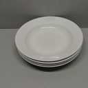 Amazon.com | BIA Cordon Bleu Everyday Porcelain Rimmed Soup Bowls, Set of 4, 9" each, White: Dinnerware Sets