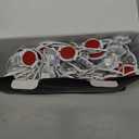 100FT Permanent Outdoor Lights for House, 2025 RGB LED Waterproof Christmas Lights Outdoor with Smart APP Remote Control, Outside Eaves Lighting House Decor for Holiday, Halloween, Roof, Party, Daily