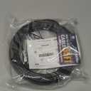 Dog Leads for Yard, 35ft Tie Out Runner Steel Wire Cable, Heavy Duty Pet Tether Chains for Dogs Up to 130 Lbs, Outside, Camping, Park (35ft-Black)