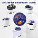 Sauna Steamer Pot Cover, Steam Generator Accessories Lid Cap, Replacement Sauna Accessories, Only One Lid, Not Steam Pot (4L, Blue)