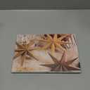 SUNBEAUTY 8-Pointed 12 Inch Paper Star Lanterns Brown Wooden Christmas Lanterns Hanging Lamp Paper Decorations Shade Wedding Birthday Christmas Home Party Decorations