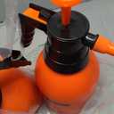 2 Pcs Garden Pump Sprayer, 0.5Gallon/68oz Hand-held Lawn Pressure Orange Spray Bottle with Adjustable Nozzle (FKM Gasket Update)