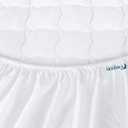 Queen Mattress Pad Thick Quilted Mattress Topper, Air Mattress Cover, Super Soft Breathable and Noiseless Down Alternative Fiber Extra Thick Mattress Pad with Deep Pocket Fits up to 23 Inch Mattress