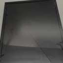 Egofine 12x16 Picture Frames Black Set of 2, Solid Wood Frames Covered by plexiglass, Display photos 9x12/11x14 with Mat or 12x16 without mat, for Wall Mounting