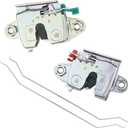 Osompar 1Pair Tailgate Latch Lock with Control Link Compatible with Toyota Tundra 2007-2021 Replaces 65780-0C041 65790-0C041 65655-0C011 65656-0C011 Left Right Side