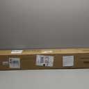 RESILIA Industrial Deep Pile Carpet Runner - Crosshatch Pattern Non Slip Carpet & Rug Protector Mat, Waterproof Clear Plastic Vinyl Floor Covering, 24 Inches Wide x 6 Feet Long, Made in The USA