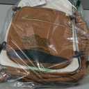 LOVEVOOK 40L Travel Backpack for Women & Men, Airline Approved Carry On Luggage with 3 Packing Cubes, TSA Overnight Bags, Waterproof Personal Item Bag, Weekender Essentials Backpacks fits 17" Laptop (Brown-beige-black)