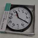 La Crosse 404-3020B 8-inch Basics Quartz Analog Wall Clock - Black