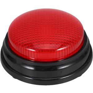 Game Buzzer, Answer Buzzers for Game Show with Light Alarm Sound Show Button Box Party Contest Trivia Quiz for Kids Red