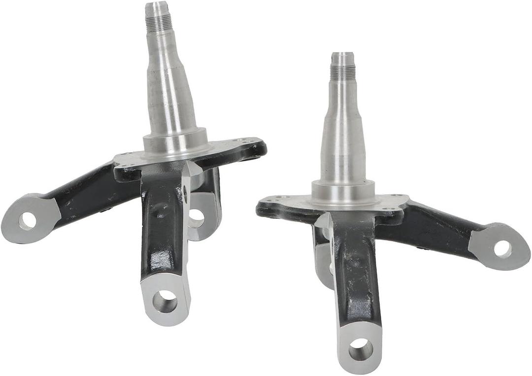 labwork Pair Forged Steel 1 Piece 2 Inch Drop Spindles Replacement for Ford Mustang II 1974-1978 Replacement for Ford Pinto V6 V8 1973-1980