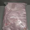 Homiest 3-Pieces Ruffle Pillow Case & Satin Fitted Sheet Set, Blush Pink Queen Satin Sheets with 2 Ruffled Pillow Shams, 15 Inch Deep Pocket, Cute & Coquette Silk-Like Bed Set for Decorating Bedroom