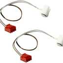 2PCS Probe Square Connector Temperature Overheat Sensor Air Heater Parking Heater for Chinese Heater