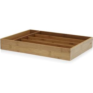 Core Home Bamboo Medium Flatware Tray 14x10x2