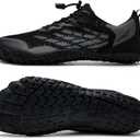 WateLves Water Shoes Men Women Beach Barefoot Aqua Socks Breathable Wide Swim Outdoor Walking Anti Slip Pool Shoes for Hiking Kayaking Diving Surfing (10 Women/8.5 Men)