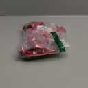 GAMUDA Small Dog Harness Collar and Leash Set, Step in No Chock No Pull Soft Mesh Adjustable Dog Vest Harnesses Plaid Reflective for Dogs Puppy Cats Kitten Rabbit (Red, L)