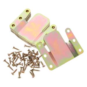 4sets Sectional Sofa Connectors Fasteners for Interlocking Couch Easy to Install Furniture Clips Home Decor