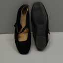 Amazon Essentials Women's Mary Jane Ballet Flat (10, Black Velvet)