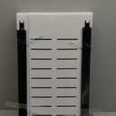 Expandable Cabinet Organizer - Quiet Sliding Pull Out Shelves 12.6"-20.5" for Kitchen (White)
