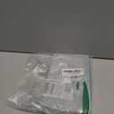 Extra Short Almond Nail Tips, 240pcs Soft Gel Pre-Shaped Acrylic Fake Nails, Half Matte Full Cover Clear Gelly Press on Flase Nail Tips for Extension Nail Manicure Home DIY 12 Sizes