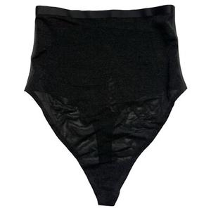 Shapewear for Women Tummy Control Seamless Underwear Panties High Waist Body Shaper Cotton Spanks Girdle Under Dress (M, Black)