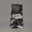 60 Pack Christmas Light Clips, Hooks for Outdoor String Lights, Weatherproof Light Hanger Hooks Screw-in Hooks for Hanging Christmas Lights and Wire,Cable,Fairy Lights,Wind Chimes (Black)