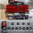 All-in-one LED Tail Light for Dodge Ram 15002009-2018,Ram 1500 Classic 2019,Ram 2500 & 35002010-2018, [only fit Factory Halogen Model], Upgraded VersionRear Taillight Assembly.