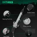 Power Steering Rack and Pinion Complete Assembly Fit For For Hummer H3 2006-2010 22-1040,19320558,1030264