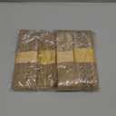 4 Rolls Burlap Ribbon Wired Natural Jute Burlap Lace 1.6-2 Inch x 16.4 Yard Wrapping Ribbon for Crafts, Big Bows, Spring Outdoor Decoration, Wedding Gift Wrapping, Wreath, Holiday Party DIY Home Decor