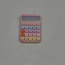 Mechanical Switch Calculator with Big Buttons, Calculators Desktop, 12 Digits, Large LCD Display, Desk Calculator, Cute Pink Calculators for Teachers Students Basic Office (Pink)