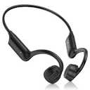 CHENSIVE Bone Conduction Headphones Bluetooth 5.4 Open Ear Headphones with Mic, Wireless Earphones, Sports Earphones 12H Playtime, IPX6 Waterproof Headset for Cycling, Hiking, Running, Driving