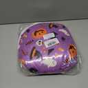 Tidjani Cat Tunnel Bed, Cat Tunnels for Indoor Cats, Foldable Pet Donut Bed with Washable Mat and Dangling Balls, Pumpkins Spider Candy Pattern, Purple Pet Tube Toys Gifts for Kitten, Puppy, Rabbit