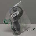 O2COOL Deluxe Handheld Battery Powered Water Misting Fan (Grey)